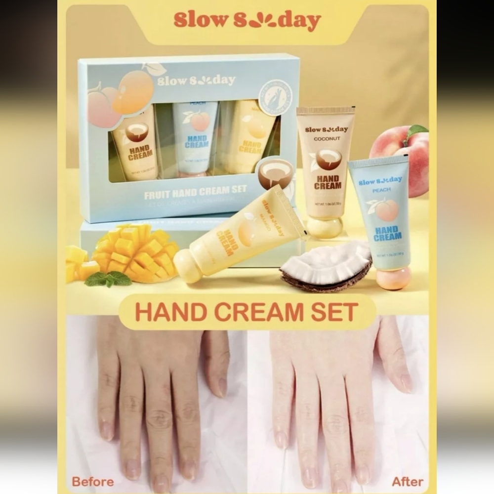 SLOW SUNDAY FRUIT HAND CREAM SET